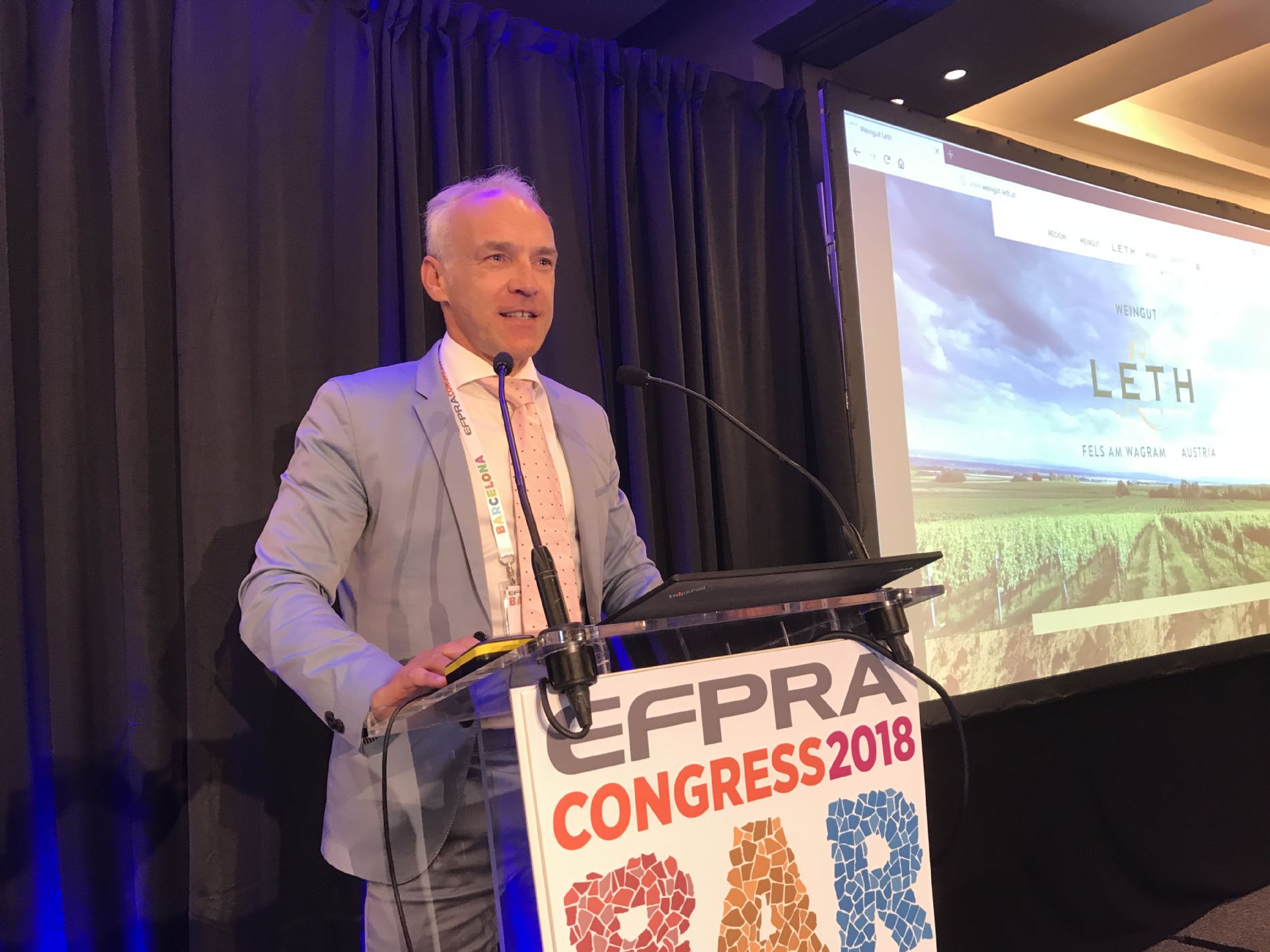 Dirk Dobbelaere, secretario general de la patronal europea EFPRA